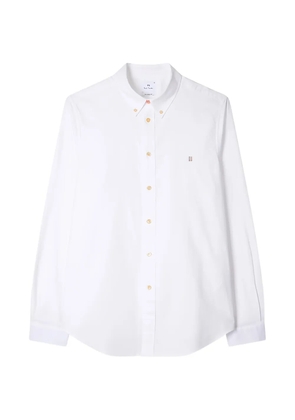 MPS chest-embroidered shirt - White