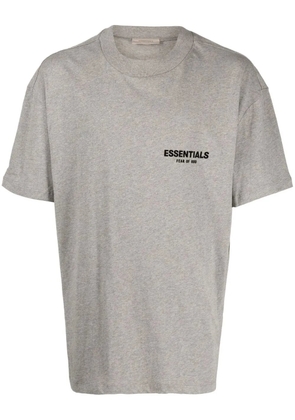 FEAR OF GOD ESSENTIALS logo-print cotton T-shirt - Grey