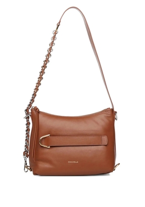 Coccinelle chain strap shoulder bag - Brown
