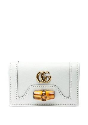 Gucci Pre-Owned 2020-2025 bamboo logo keyholder - White