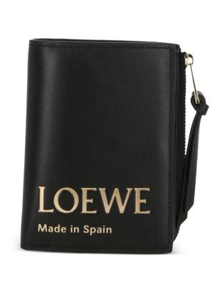 LOEWE logo-print zip wallet - Black