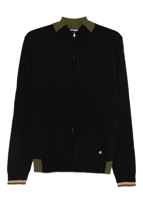 Manuel Ritz zip-up cardigan - Black