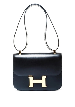 Hermès Pre-Owned 1995 24 Constance leather shoulder bag - Black