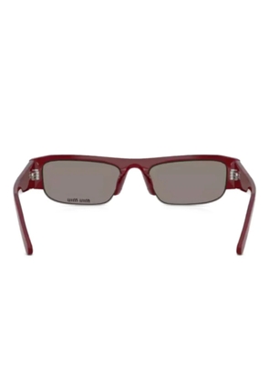 Miu Miu Eyewear rectangle sunglasses - Red