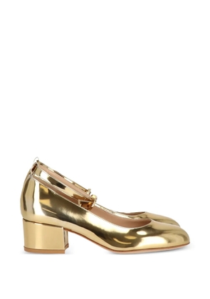 Gianvito Rossi ankle-strap pumps - Gold