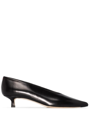 Aeyde Clara kitten-heel pumps - Black