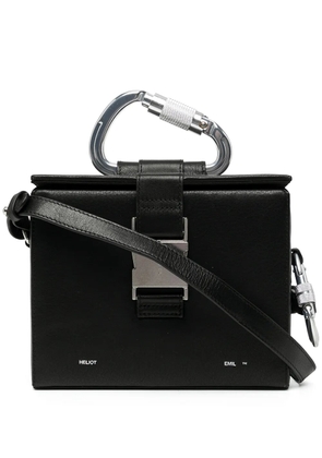 HELIOT EMIL carabiner-detail box bag - Black
