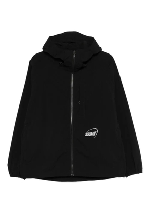 Boiler Room Packable hooded zip jacket - Black