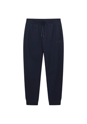 Armani Exchange logo-detail track pants - Blue