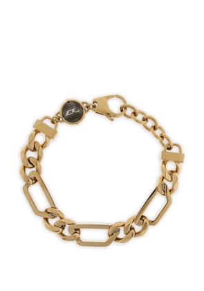 Diesel chain logo bracelet - Gold