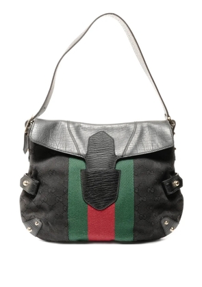 Gucci Pre-Owned 2000-2015 canvas shoulder bag - Black