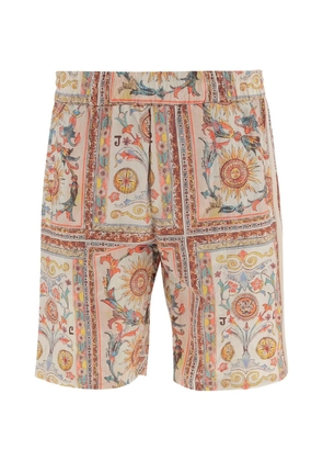 Just Cavalli printed bermuda shorts - Neutrals
