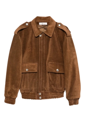 Ludovic de Saint Sernin Robert patch pocket bomber - Brown