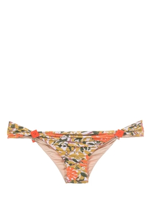 Clube Bossa Rings floral-print bikini bottoms - Multicolour