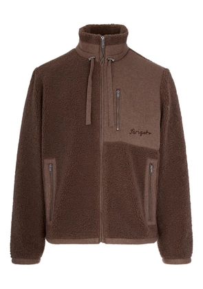 Axel Arigato logo-embroidered jacket - Brown