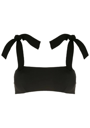 Clube Bossa Casall textured bikini top - Black