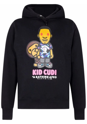 A BATHING APE® x Kid Cudi Baby Milo pullover hoodie - Black