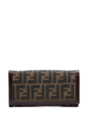 Fendi Pre-Owned 1990-2000 Zucca wallet - Brown