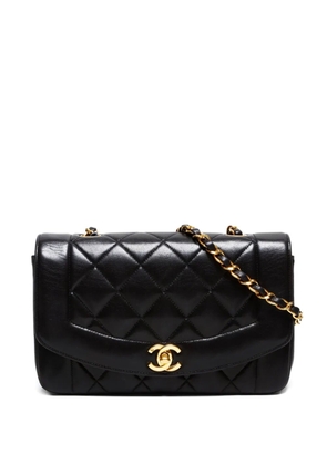 CHANEL Pre-Owned Diana quilted shoulder bag - Black