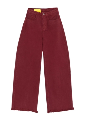 Marques'Almeida frayed jeans - Red
