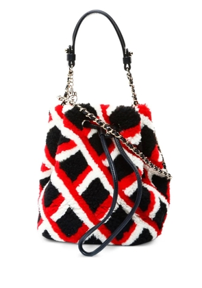 CHANEL Pre-Owned 2016-2017 Mouton Busket cross body bag - Black