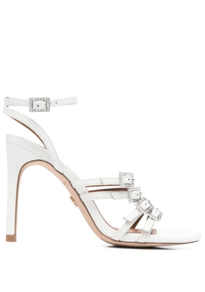 Kurt Geiger London multi-strap 100mm heeled sandals - White