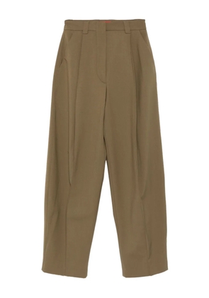 THELATEST pleated trousers - Green