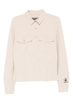 Iceberg flap-pocket polo shirt - Neutrals