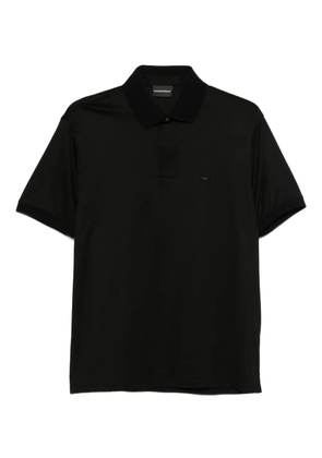 Emporio Armani black polo shirt