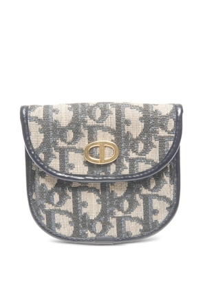 Christian Dior Pre-Owned 1990 Trotter-pattern wallet - Blue