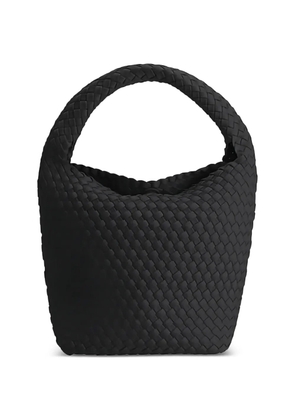 MARREA Marrea Bucket woven tote bag - Black