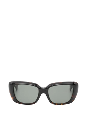 Saint Laurent Eyewear rectangle frame sunglasses - Brown