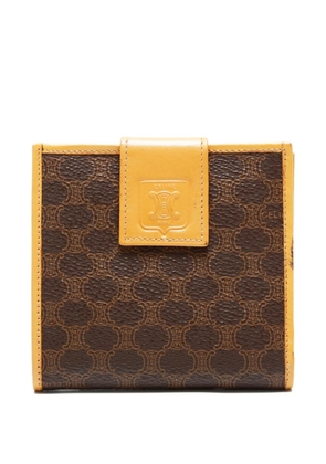 Christian Dior Pre-Owned 1990-2000s Macadam bifold wallet - Brown