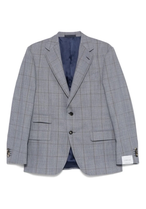 Caruso checked blazer - Grey
