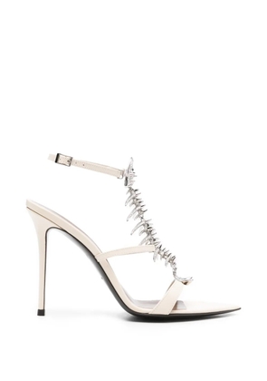 Giuseppe Zanotti Slim 2.0 fishbone pumps - Neutrals