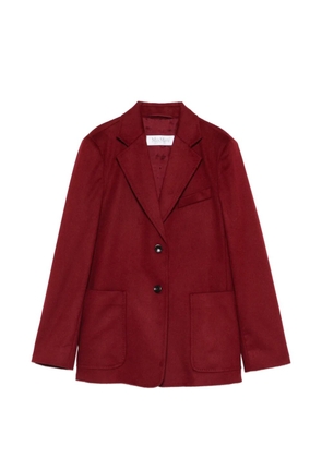Max Mara Beluno pocket blazer - Red