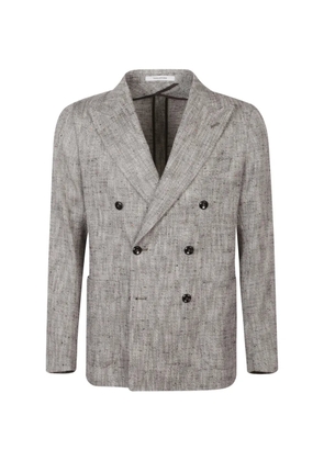 Tagliatore double-breasted jacket - Brown