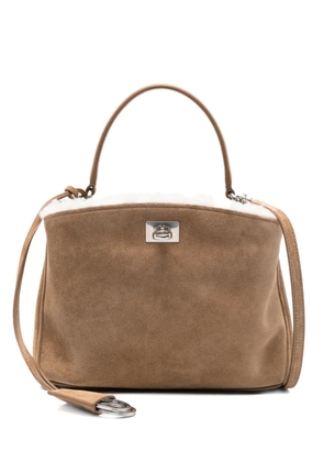 Balenciaga mini Rodeo tote bag - Brown