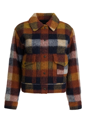 Filson check pocket jacket - Brown