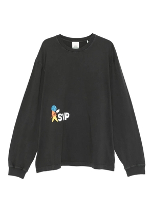 AGOLDE long sleeve mock neck - Grey