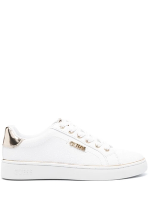 GUESS USA Beckie logo-lettering sneakers - White