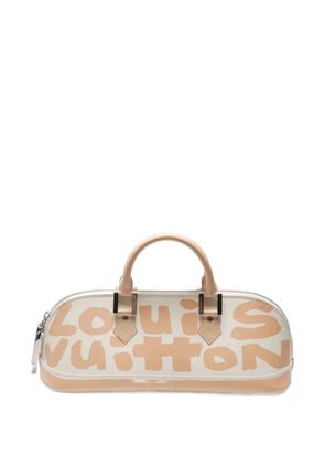 Louis Vuitton Pre-Owned 2001 Alma horizontal leather tote bag - White