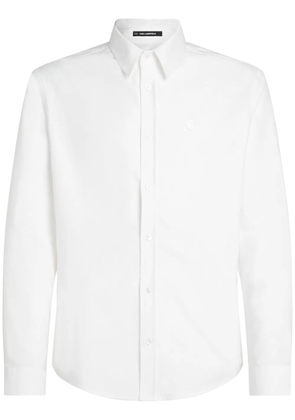 Karl Lagerfeld Karl Kameo oxford shirt - White