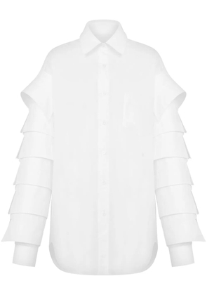 Moschino flared shirt - White