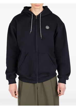 Société Anonyme zip logo hoodie - Blue