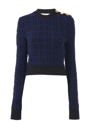 Chloé button-embellishment sweater - Blue