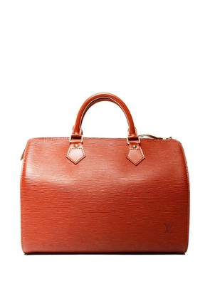 Louis Vuitton Pre-Owned 1996 textured-leather tote bag - Brown