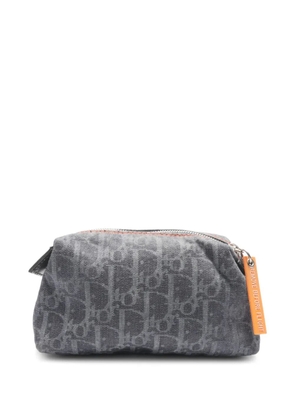 Christian Dior Pre-Owned 2000-2010s Trotter denim pouch - Blue