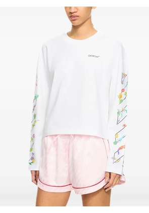 Off-White Glowing Flower T-shirt