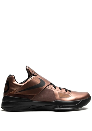 Nike KD 4 'Christmas - Metallic Copper/Black' sneakers - Brown